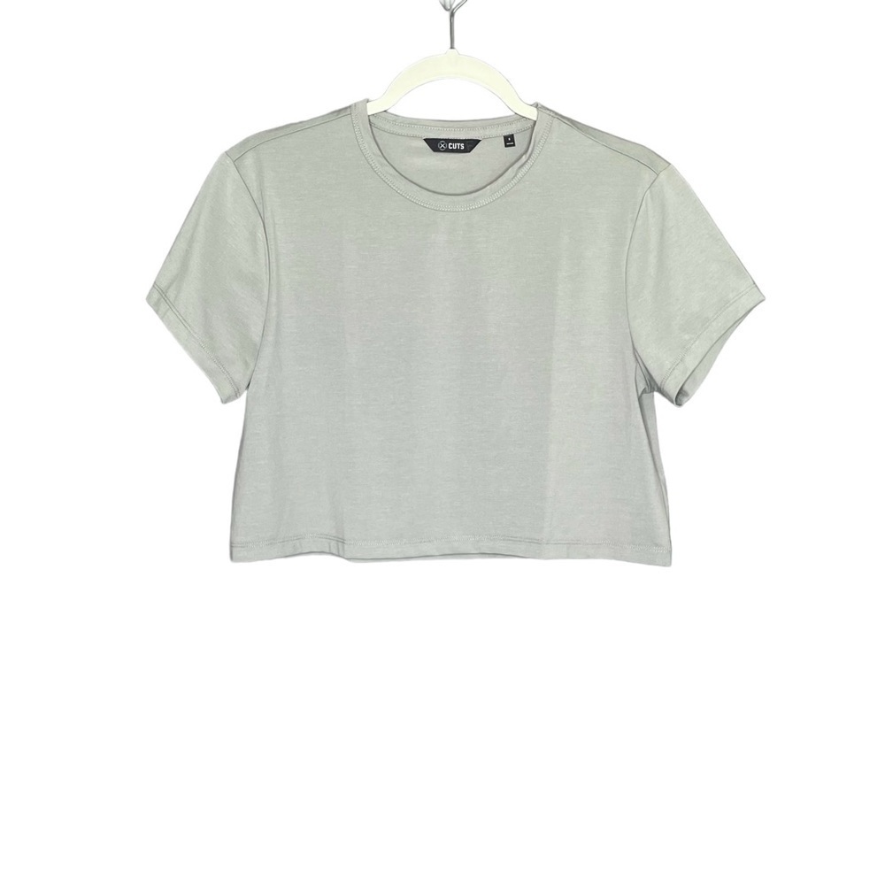 Cuts Clothing Women's Almost Friday Tee T-Shirt Cropped Haze NWT - Picture 2 of 10